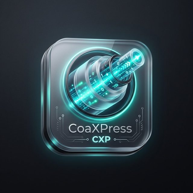 Professional Silicon Precision icon for CoaXPress IP Core - High-speed serial data path