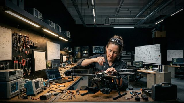 Expert drone hardware repair and engineering
