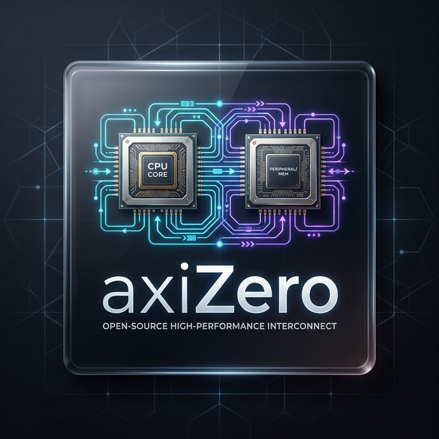 axiZero Logo - Open source AXI4 interconnect generator