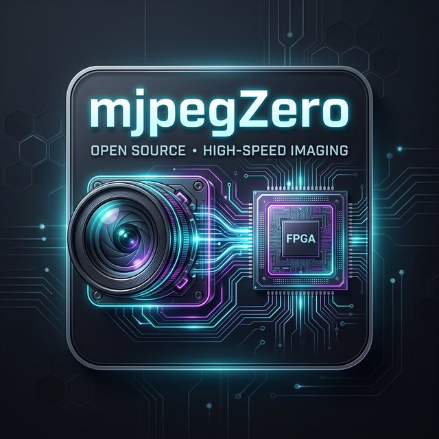 mjpegZero Logo - Open source MJPEG encoder for FPGA